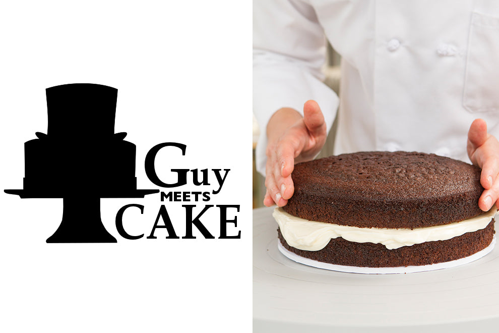 Guy Meets Devil's Food Cake