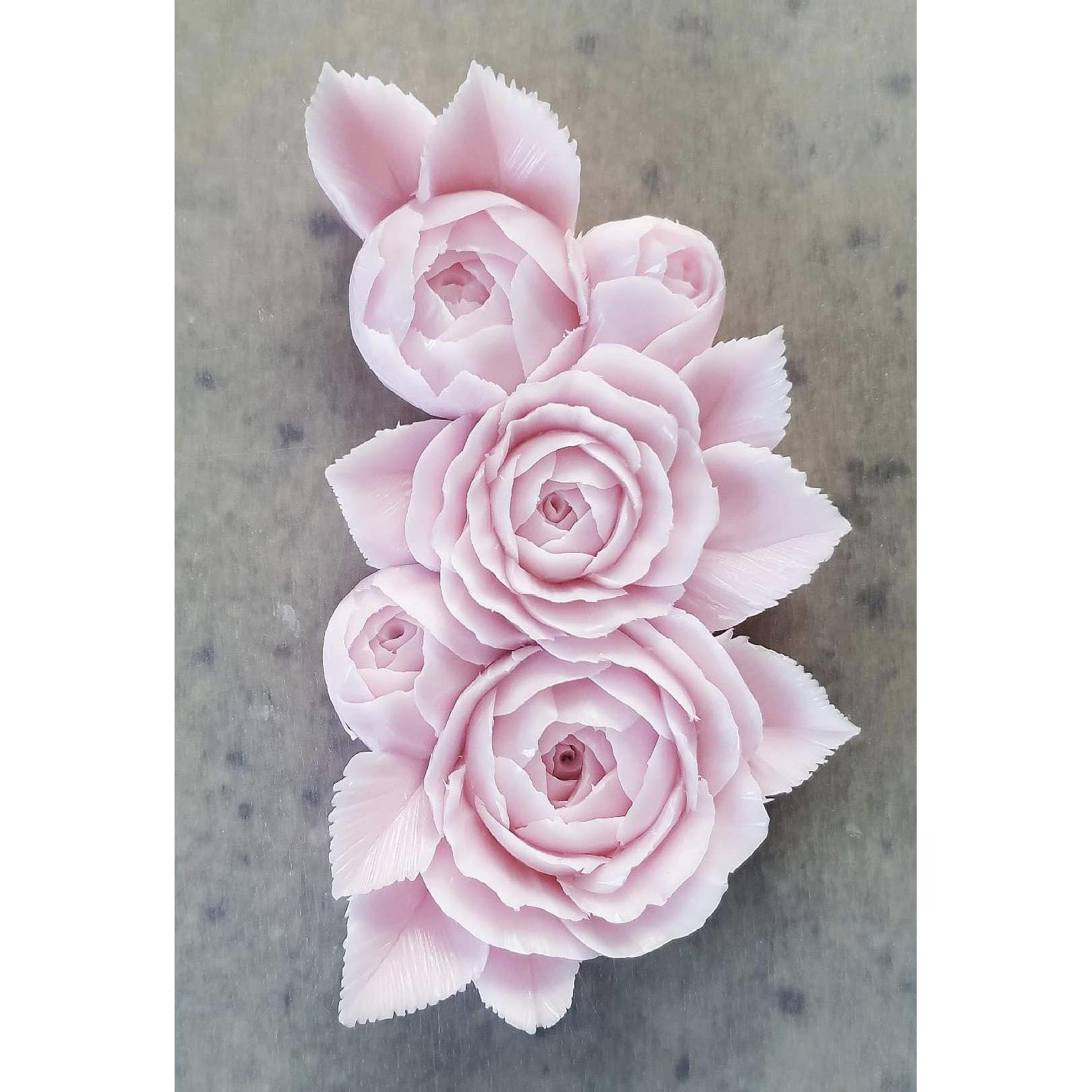 ROSES Mold 3D floral Innovative Sugarworks