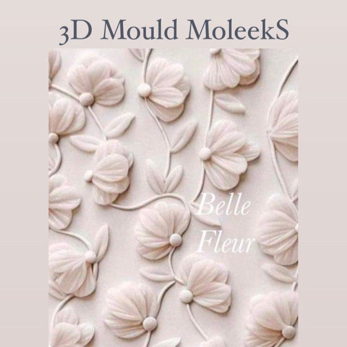 BELLE FLEUER Mold - 3D floral