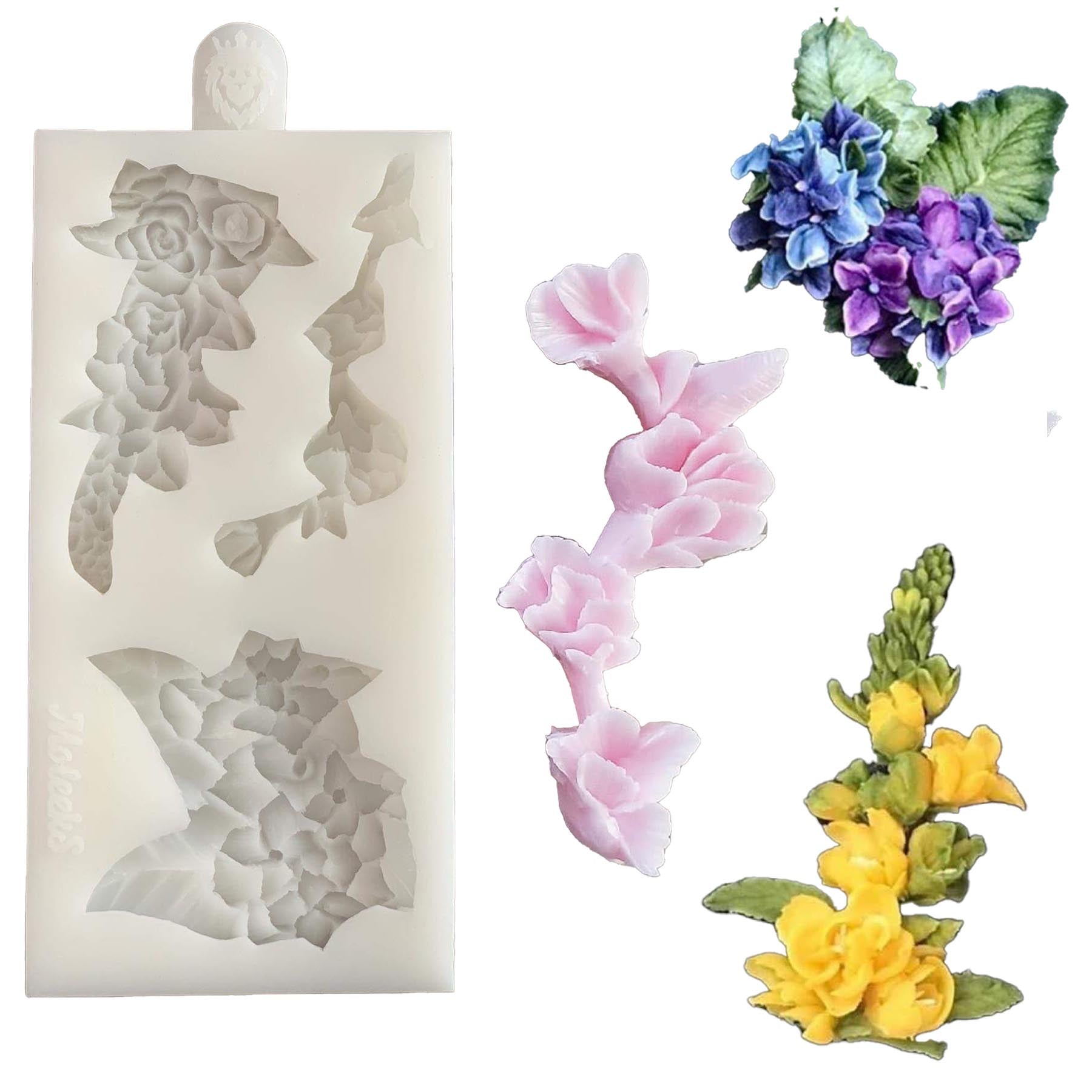 Flower BRANCHES Mold - 3D floral