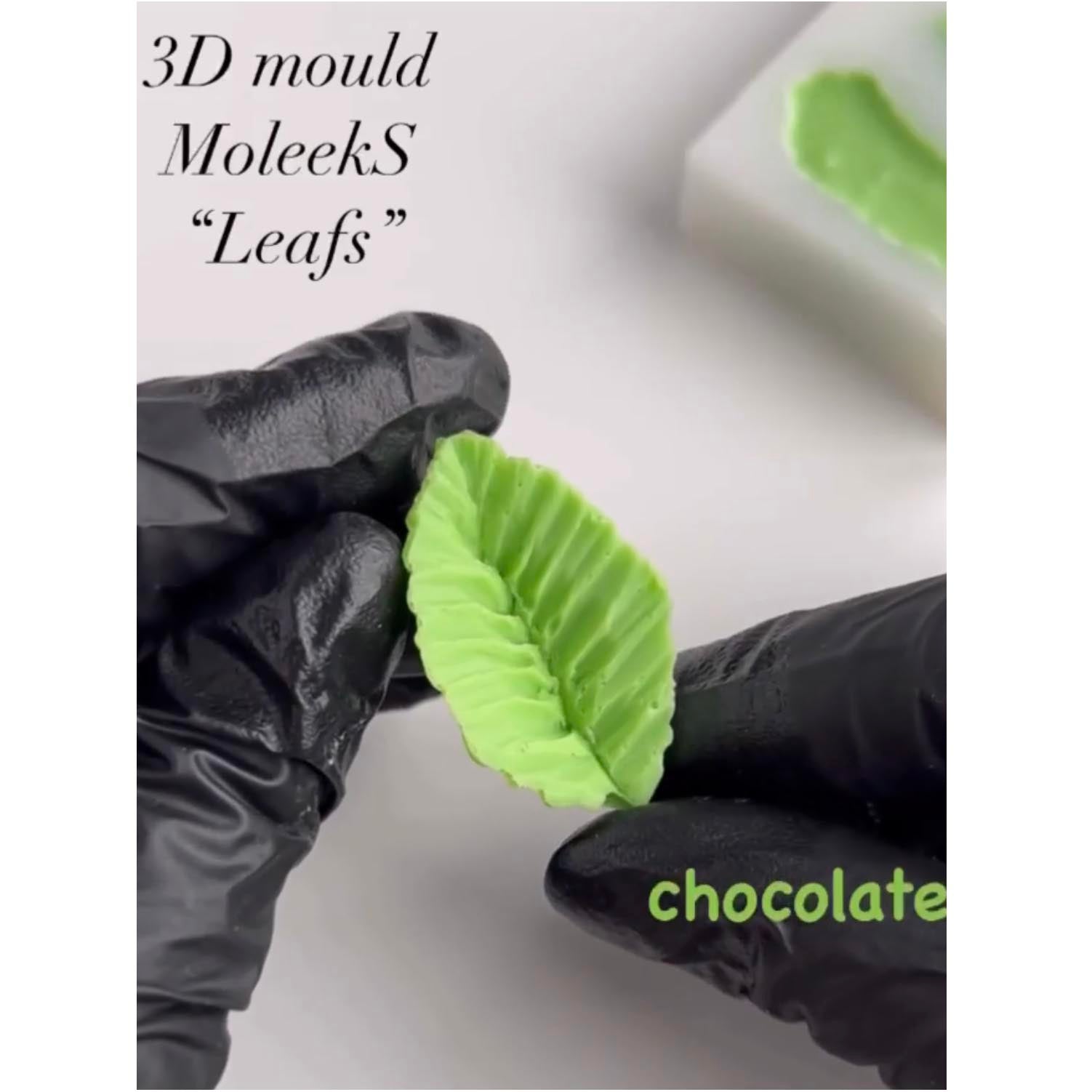 LEAVES Mold - 3D floral
