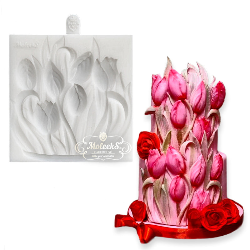 TULIPS Mold - floral