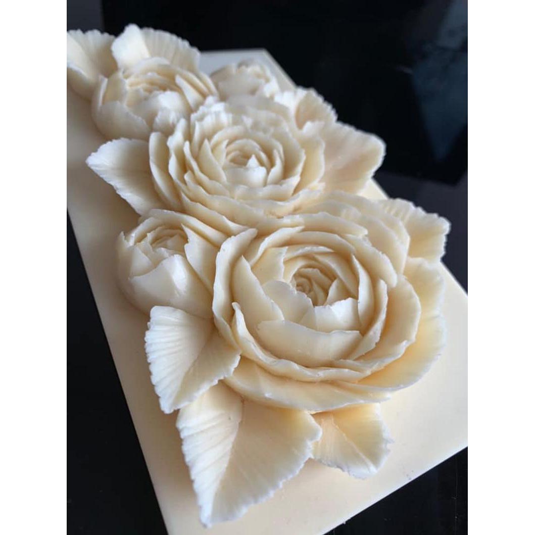 ROSES Mold - 3D floral