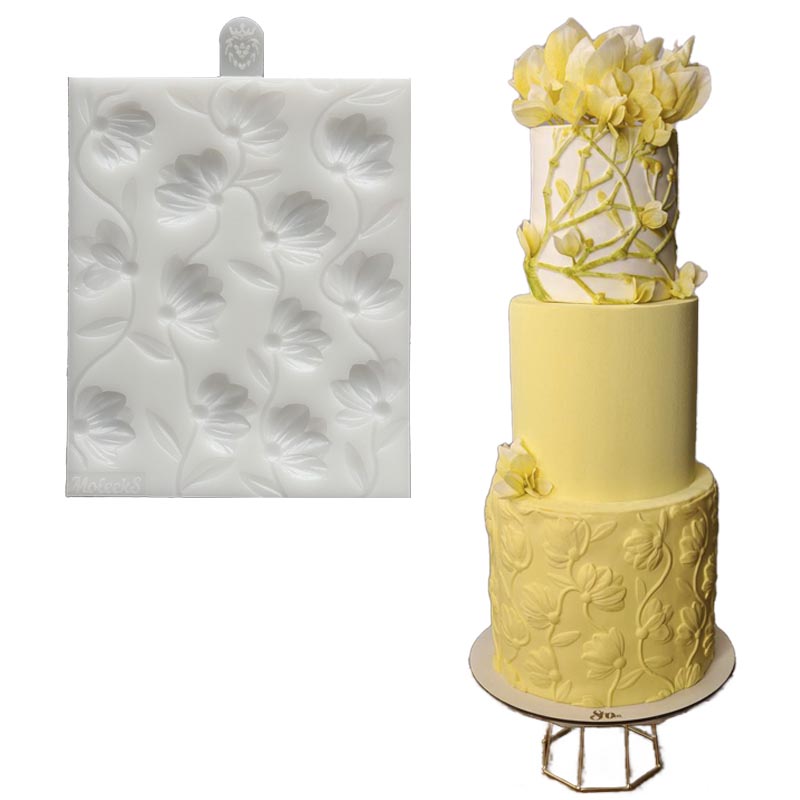 BELLE FLEUER Mold - 3D floral