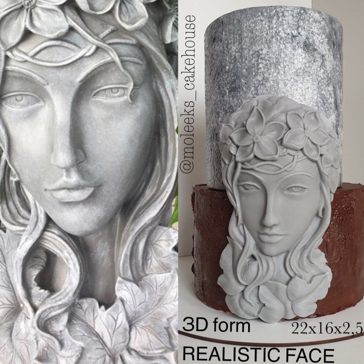 REALISTIC FACE Mold - figures