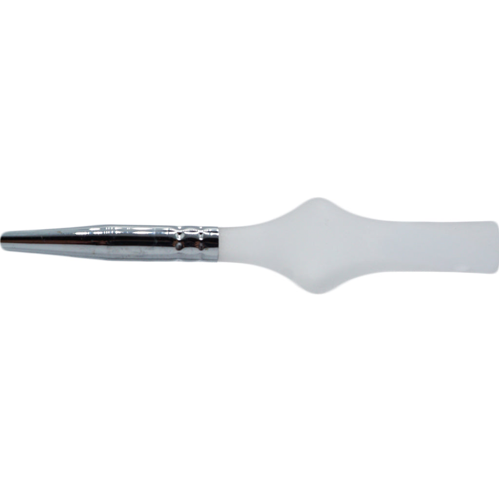 ROYAL SOFT GRIP LONG HANDLE WHITE BRIST FLAT BRUSH - ARTIST